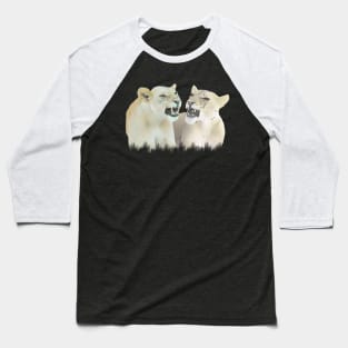 Lionesses - Lion - Predator - Cat - Africa Baseball T-Shirt